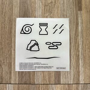 New York Comic Con (NYCC) Naruto Stickers
